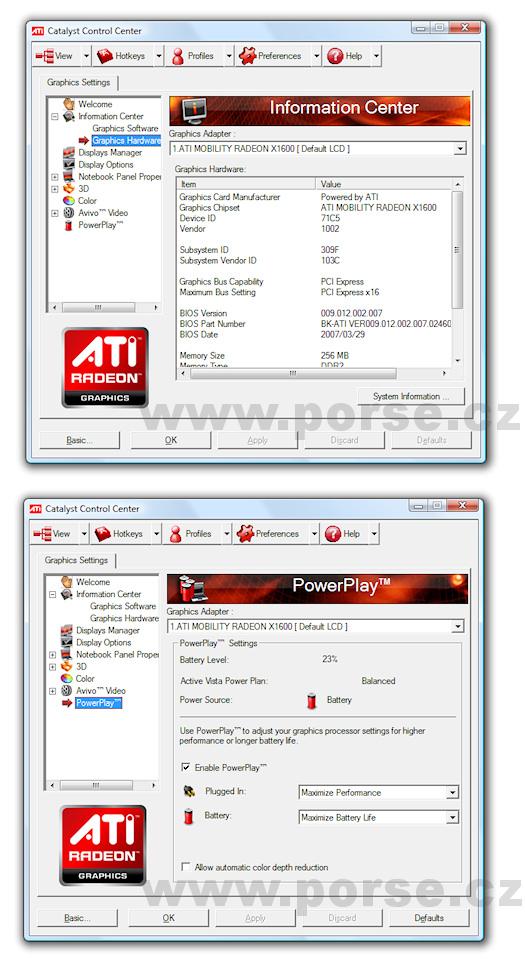 ati mobility radeon catalyst