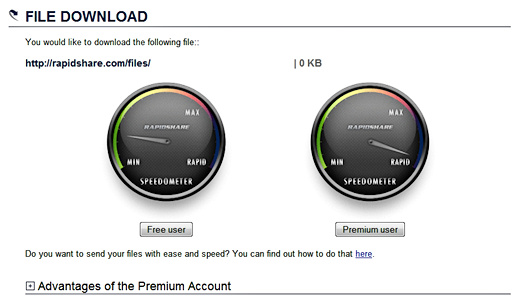 rapidshare speed