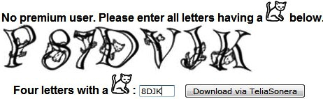 rapidshare captcha