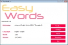 Náhled programu EasyWords. Download EasyWords
