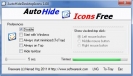 Náhled k programu AutoHideDesktopIcons